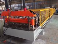 5.5KW Roofing Sheet Roll Forming Machine With 40GP Container 5 Tons