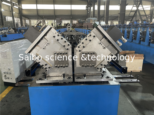 Double Rows Roll Forming Machine 15m / Min Productivity Drive By Chain
