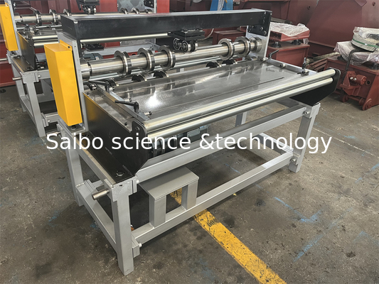 0.4-0.8mm Thickness Color Steel Coil Simple Slitting Machine