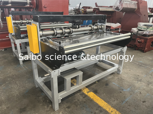 0.4-0.8mm Thickness Color Steel Coil Simple Slitting Machine