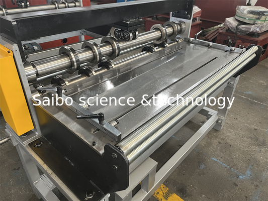 0.4-0.8mm Thickness Color Steel Coil Simple Slitting Machine