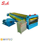 Meal Storage Steel Silo Roll Forming Machine With Bending Chrome Treatment