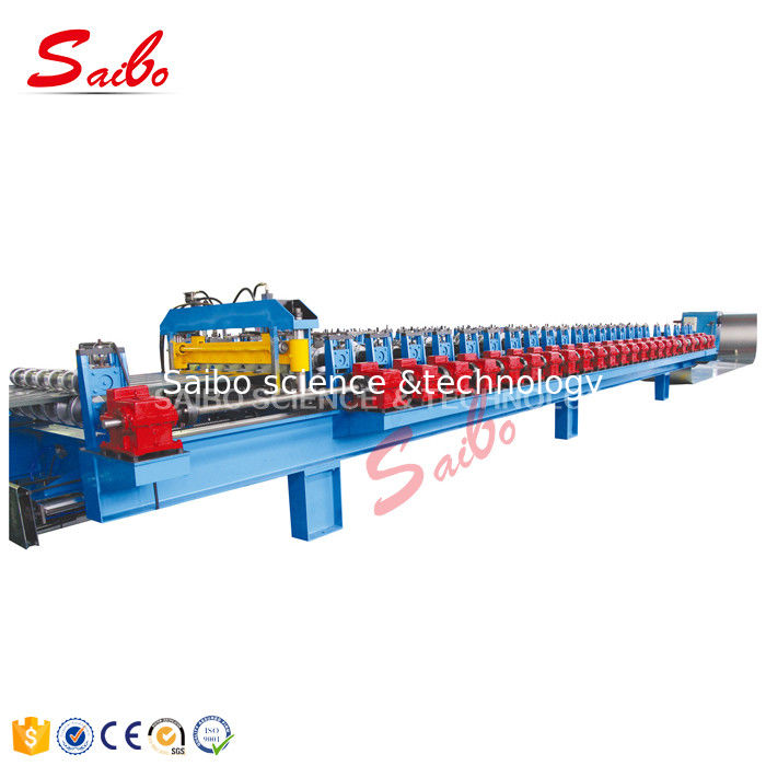 0-35m/min Roof Sheet Bending Machine , Roof Roll Forming Machine By chain
