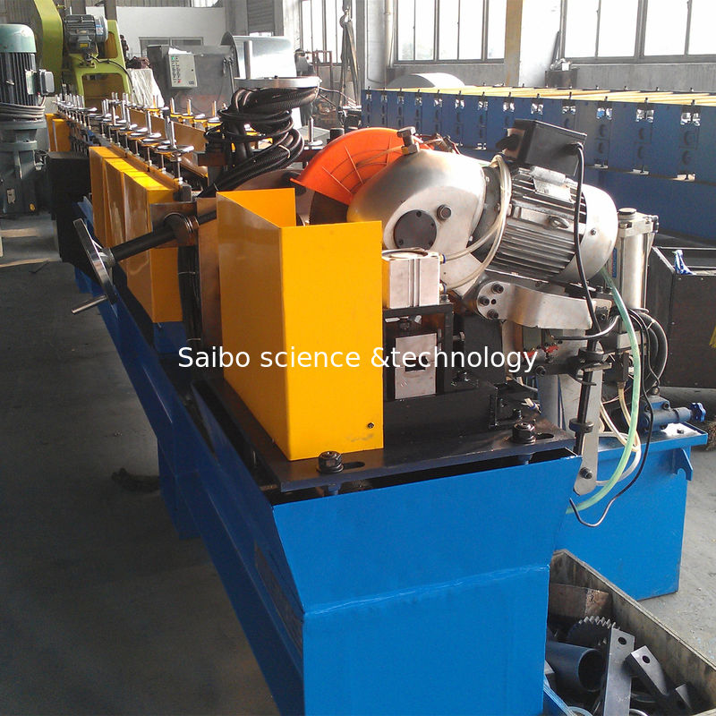 Cassette Type Blinds Fence Roll Forming Machine 3T Hydraulic Decoiler