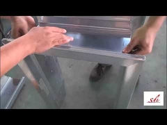 Grande machine de formage de châssis de porte de dévidoir 7,5 kW, épaisseur 1,2 mm