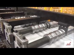 Machine de formage de rouleaux d'obturateur en forme de S, matériau en acier galvanisé, 14 stations